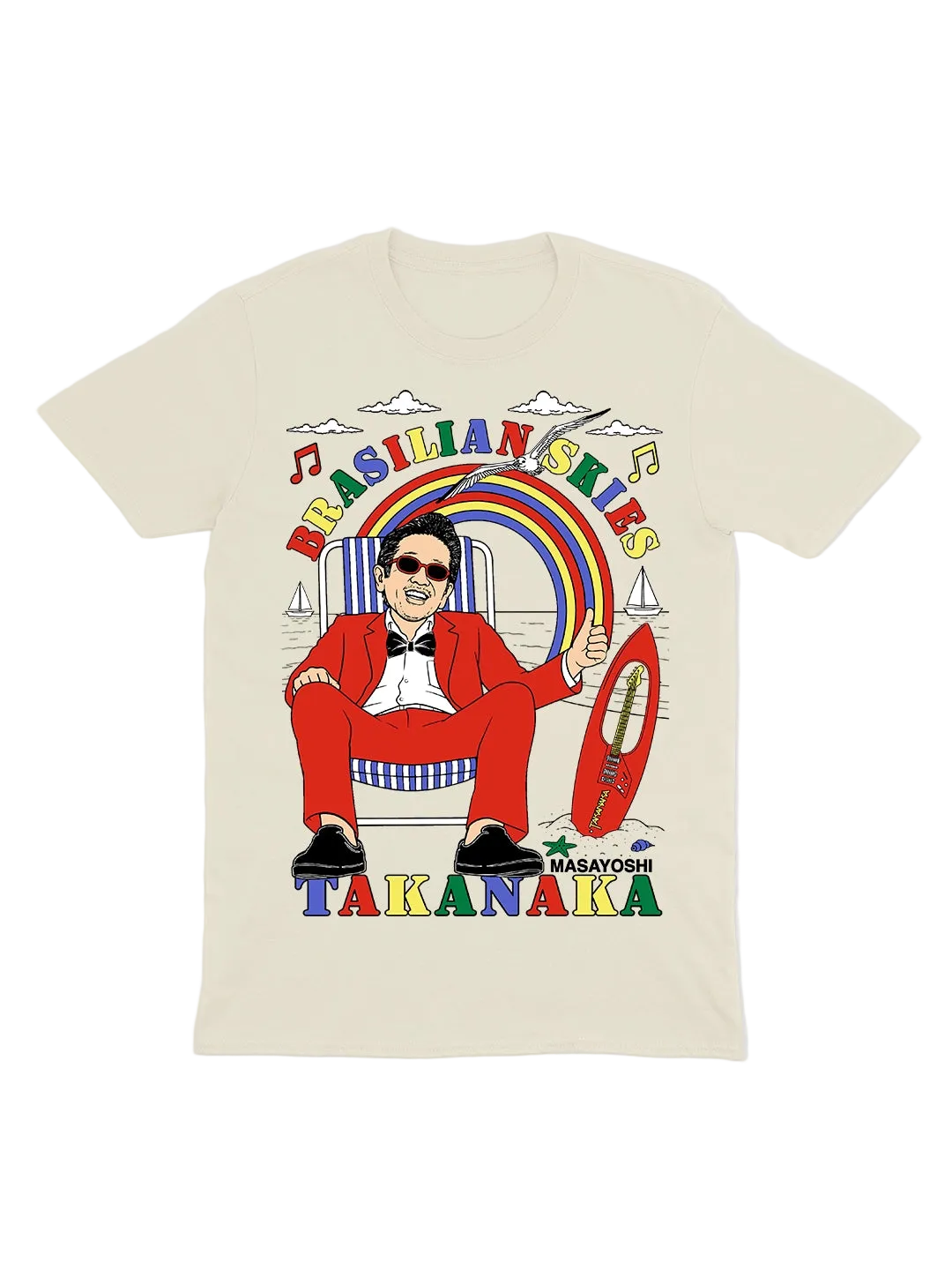 Double Wonderful T-shirt Ecru