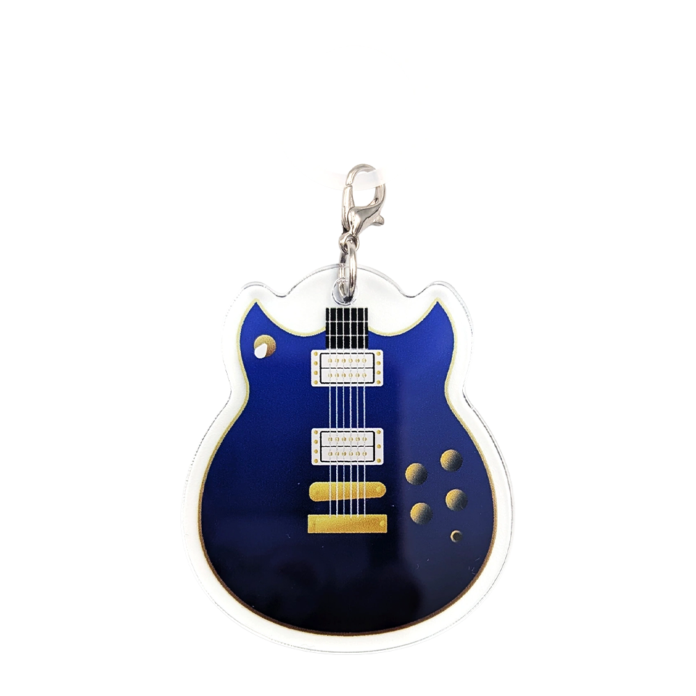 Japan Tour - Blue Guitar Key Chain
