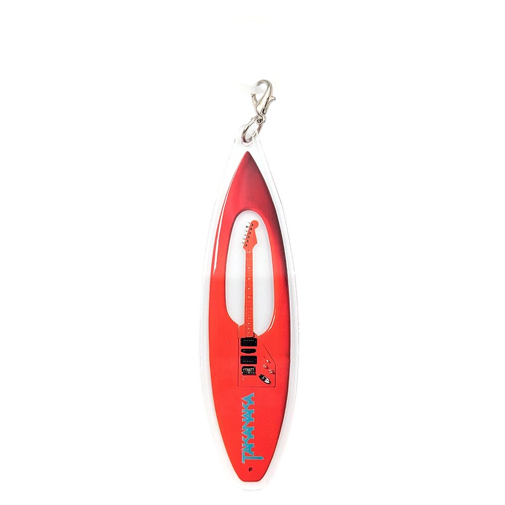 Japan Tour - Surfboard Guitar Key Chain